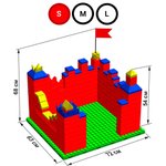 Набор GigaBloks 5: Крепость на платформе