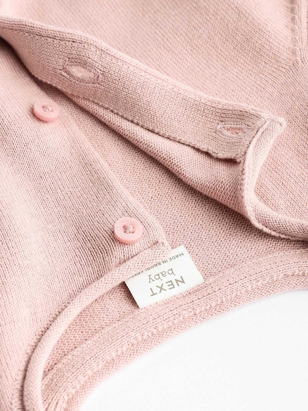 Кардиган для малышей Next K82-422, 2 шт., Розовый, Белый