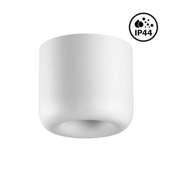 359439 OVER NT24 320 белый Светильник накладной влагозащищённый IP44 LED 10W 220-240V 3000K 650Лм LISSE