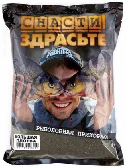 Прикормка MINENKO "СНАСТИ ЗДРАСЬТЕ" БОЛЬШАЯ ПЛОТВА, 800 г