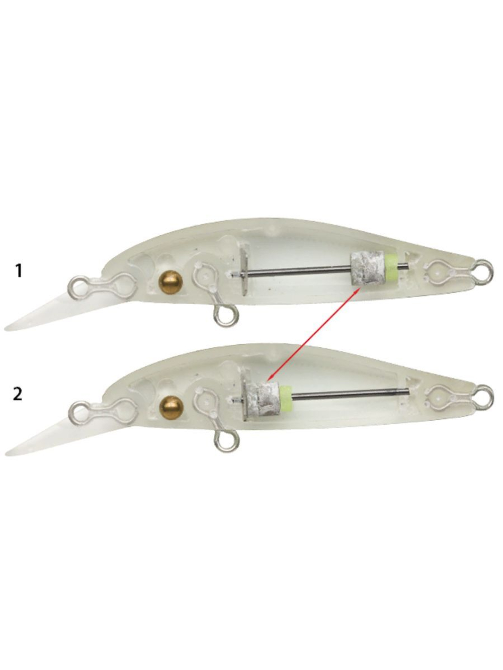 Воблер для рыбалки ZIPBAITS Rigge S-Line ZB-R-46MDR, 46мм, 3гр., заглубление 0.3-0.8м., цвет 539R, тонущий