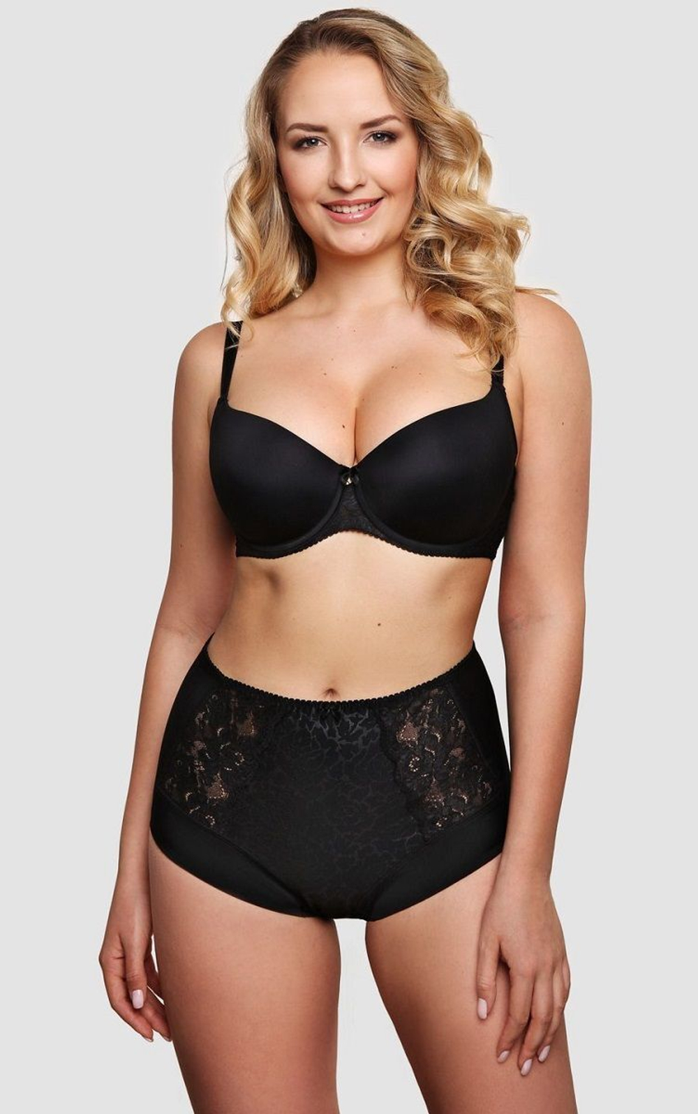 Трусики-макси с кружевными вставками (Размер: 58) (Цвет: бордовый)