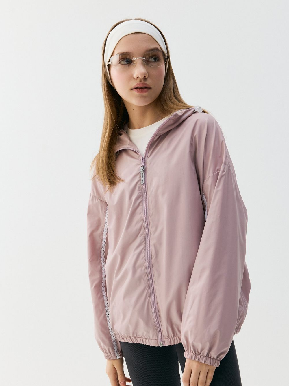 Ветровка на сетчатой подкладке "Роза" 7+