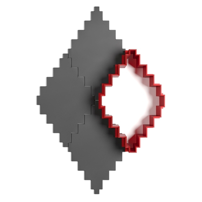 Вырубка  "Ромб ступенчатый"