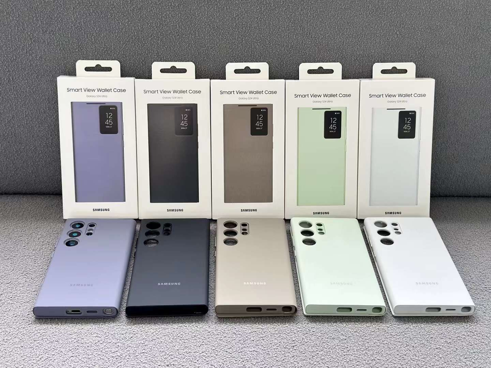 Чехол-книжка Samsung Smart View Wallet Case S24 Ultra