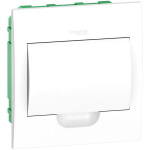 City9 Box корпус встраиваемый с белой дв. 1ряд/8мод