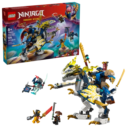 Конструктор LEGO Ninjago 71843 Робот-драконий всадник Разбойника