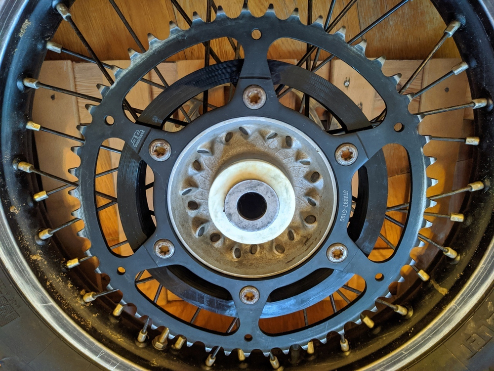 Слайдер цепи на ступицу KTM, Husqvarna, GasGas, Rieju и Beta с косметическими дефектами