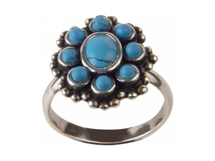 "Севги" кольцо в серебряном покрытии из коллекции "Турция" от Jenavi