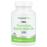 NaturesPlus, Pro ThymoQuin®, масло черного тмина 500, 60 капсул (500 мг в каждой капсуле)