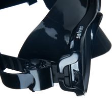 Маска для плавания SALVAS Sphera Black Sil. CA570N2NNSTH, размер взрослый, черная