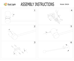 Бра Kink Light Альберо мат.золото Led 12W 08424-60,33(3000K)