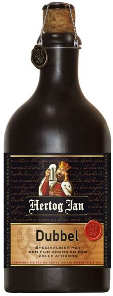 Hertog Jan Dubbel 0.5 л. - глиняная бутылка(1 шт.)