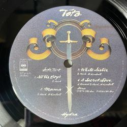 Винтажная виниловая пластинка LP Toto Hydra (Japan 1979) (No Obi) All Us Boys