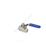 Кран шаровой нерж SS304 4011H Ду 50 Ру63 ВР L=110мм полнопроходной Benarmo