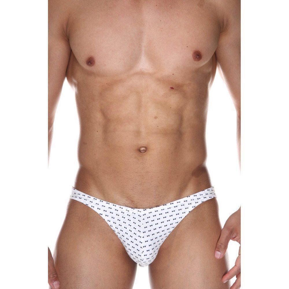 Трусы мужские слипы белые DARKZONE DZN6470