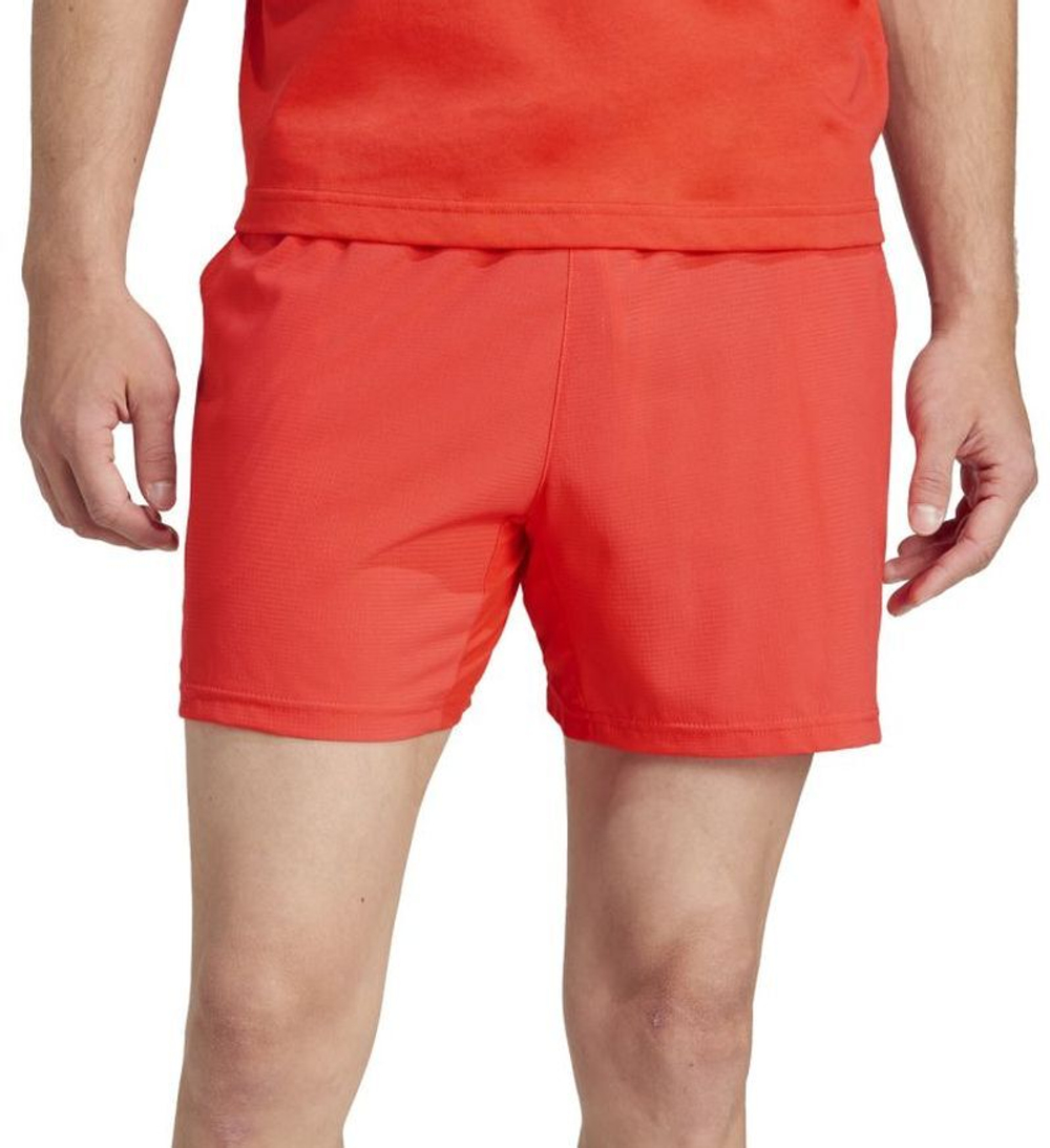 Мужские теннисные шорты Adidas Ergo 5" - красный