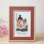 Фоторамка 10*15см «Торонто» бордовый, пластик