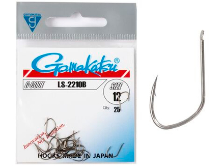 Крючки Gamakatsu LS-2210B HOOKS BRONZE разм. 12 25шт.