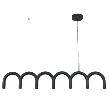 Подвесной светильник 45W 3000K A3258SP-45BK черный Warhol Arte Lamp