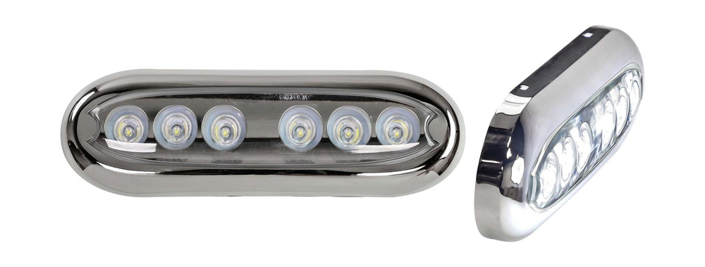 Подводный огонь IH6AP, белый свет, 9.4w, Marine Rocket