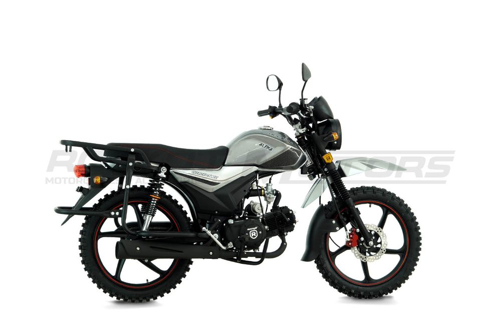 Мопед ROCKOT ALPHA OFFROAD (серый металлик)