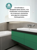 Краска для мебели, дерева и пластика матовая без запаха Гумвнутрянка палисандр 1 литр.