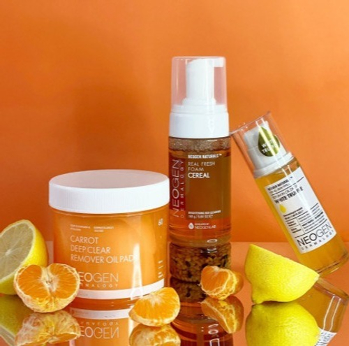 Neogen Dermalogy Carrot Deep Clear Remover Oil Pad очищающие пэды для снятия макияжа