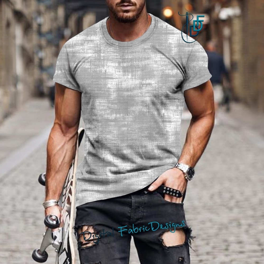 Кулир с велюр эффектом серое небо