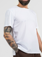 Футболка - китель повара мужской белый NVDesign