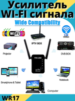 Wi-Fi усилитель сигнала/роутер PIX-LINK LV-WR17