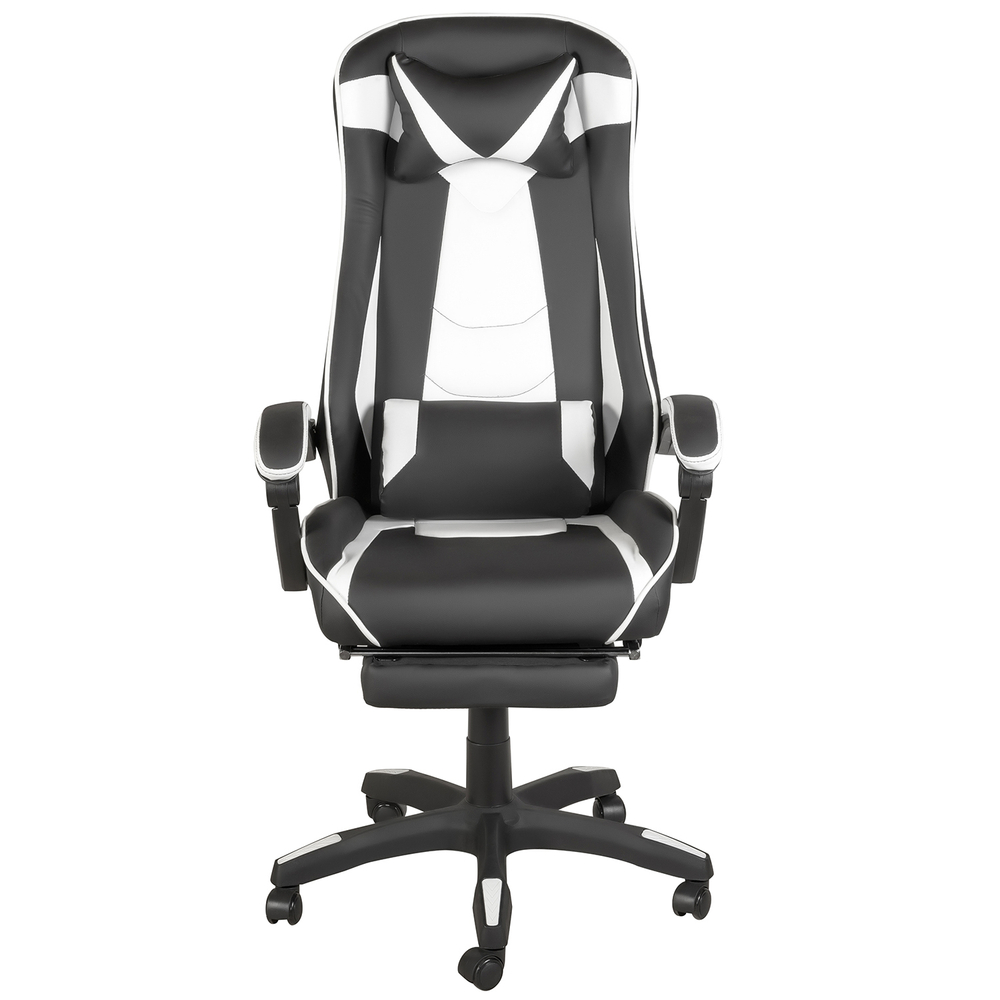 Кресло RT-6056 black white/MF-6056 black white