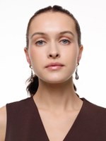 Серьги "Rain Drop" Bicolor