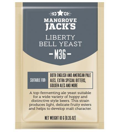Дрожжи Mangrove Jack's "Liberty Bell Ale M36", 10 г