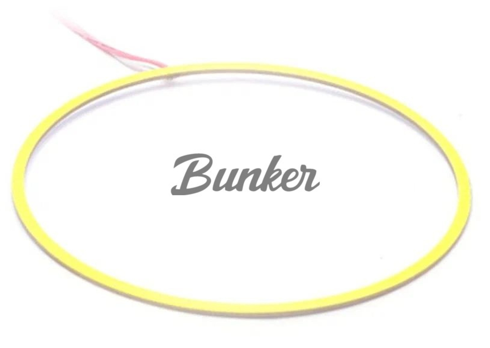 Ангельские глазки 80мм COB 12V W, (компл.)
