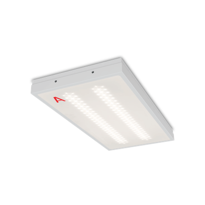 Светильник ЧИСТЫЙ ОФИС ДВО03-242 с БАП EM1 18Вт 4000К IP54 Микропризма 2200лм 595х295х48мм WOLTA PRO