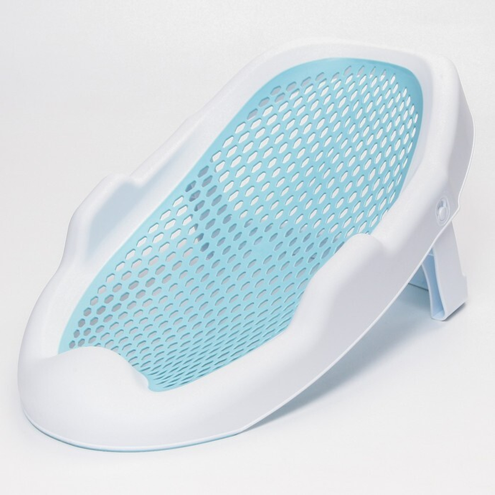 7522644 Горка для купания, цвет белый/голубой