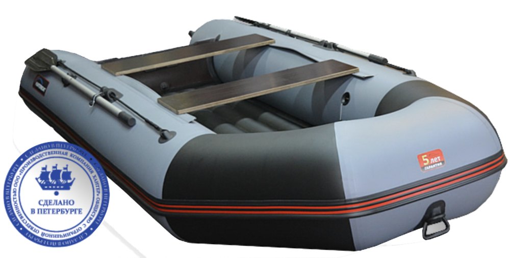 Лодка ПВХ Hunterboat Хантер Классика НД 290ЛКА