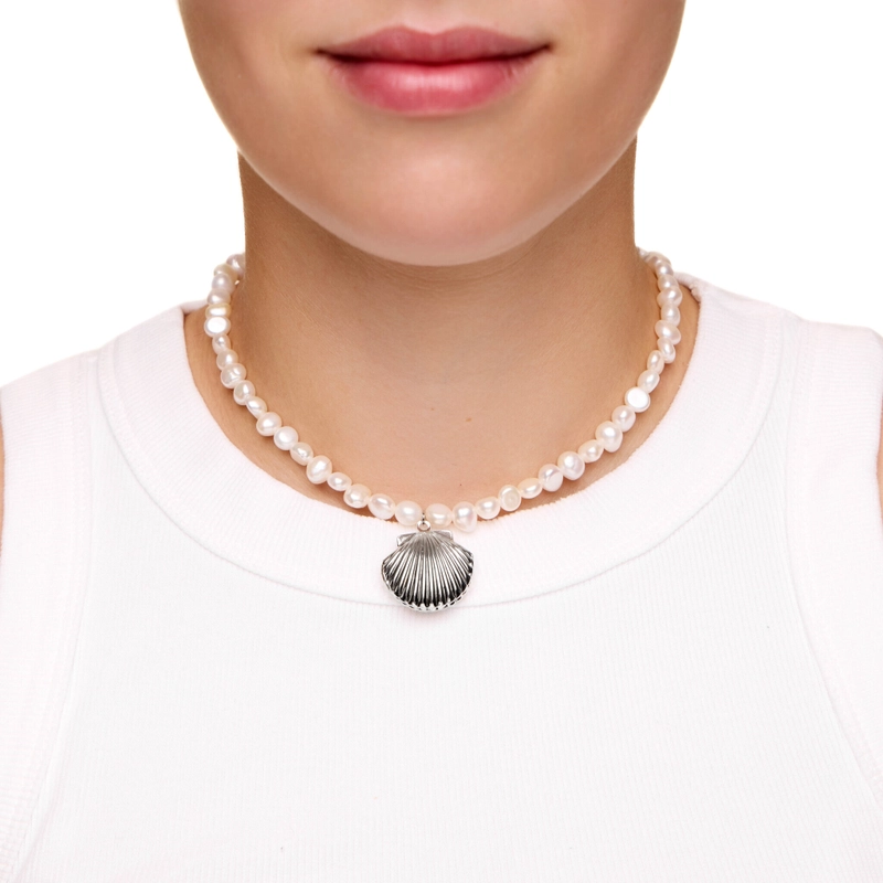 Колье Королева Русалок – Серебро