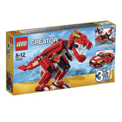 LEGO Creator: Красный мощный автомобиль 31024 — Roaring Power — Лего Креатор Создатель Творец