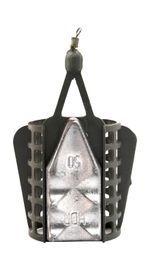 Кормушка ECOPRO фидерная пластик. Хамелеон с грунтозацепом  30 г. (10 шт.)