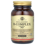 Solgar, Megasorb B-Complex «50», 100 таблеток