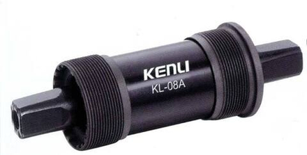 Катридж каретки KL-08A Kenli 68х127,5мм, 1.37"х24tpi, крепление шатунов под квадрат,стальные чашки,с