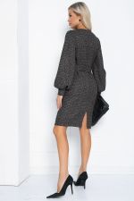 Платье Шарли (черно-бежевое) П12362-18 LT Collection