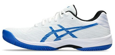 Мужские кроссовки теннисные Asics Gel-Game 9 Clay/OC - white/tuna blue