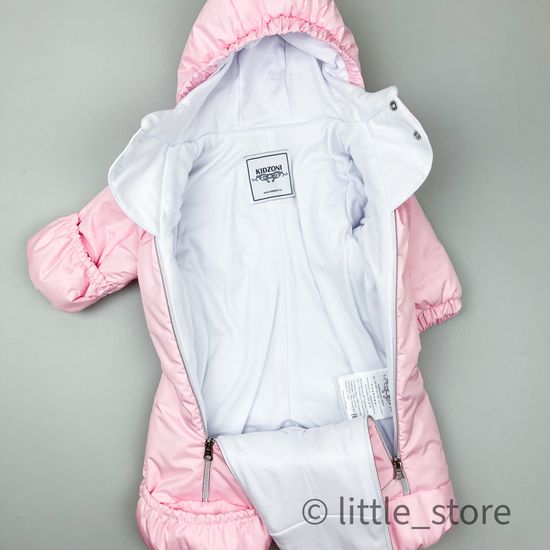 Комбинезон демисезонный "Леон" розовый