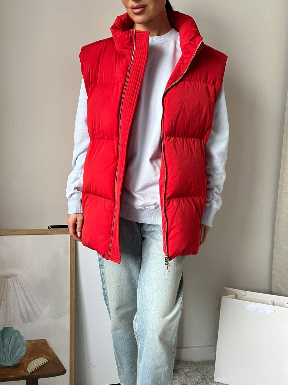 Пуховый жилет 12storeez, xl
