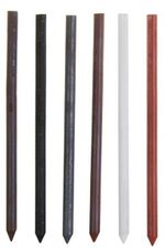 Графитовые стержни KOH-I-NOOR, набор 6 шт., "Gioconda", белый + оттенки коричневого, картонная коробка, 4869006003PK