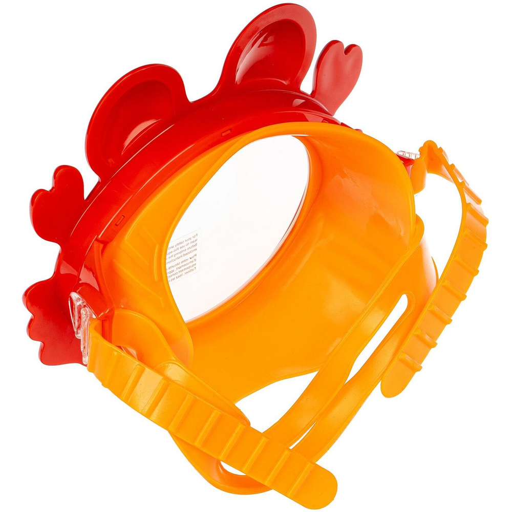Маска для плавания детская Intex 55915 Fun Masks Краб / Очки маска для ныряния Крабик в бассейн и море Интекс 3-8 лет