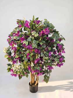 Искусственная Бугенвиллия 110см в кашпо